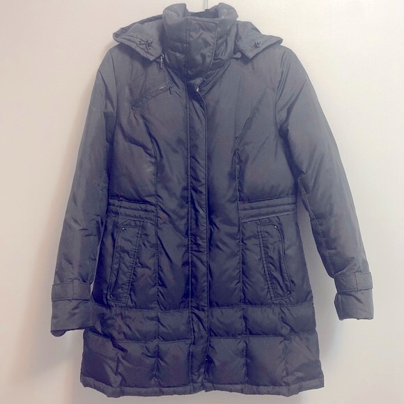 Cole Haan Down Puffer Coat (M) - Picture 5 of 12
